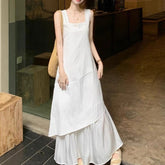 Loose Fitted Vest Dress